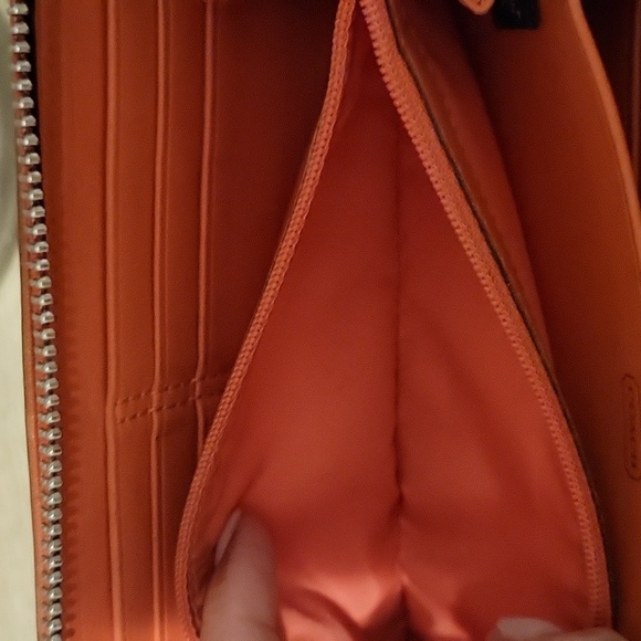 Vintage Coach CHELSEA Pebbled Leather Wallet - Picture 8 of 10